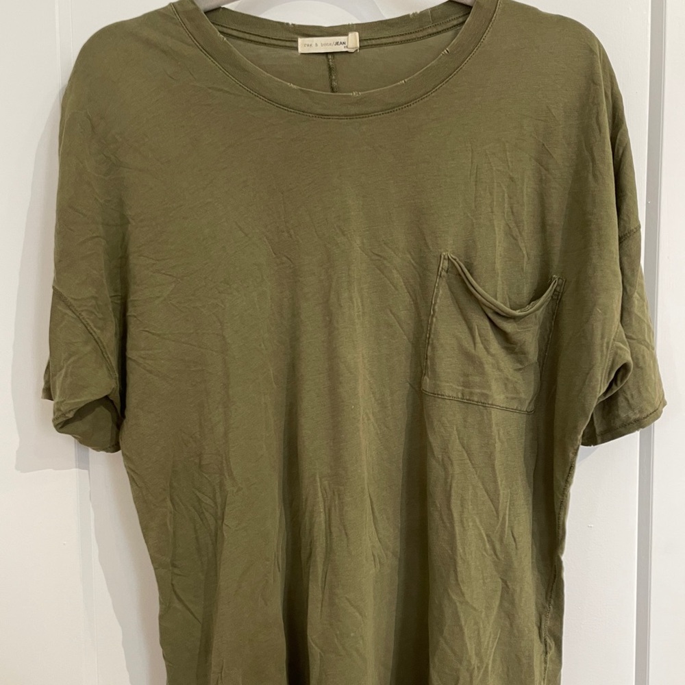 rag & bone oversized pocket tee